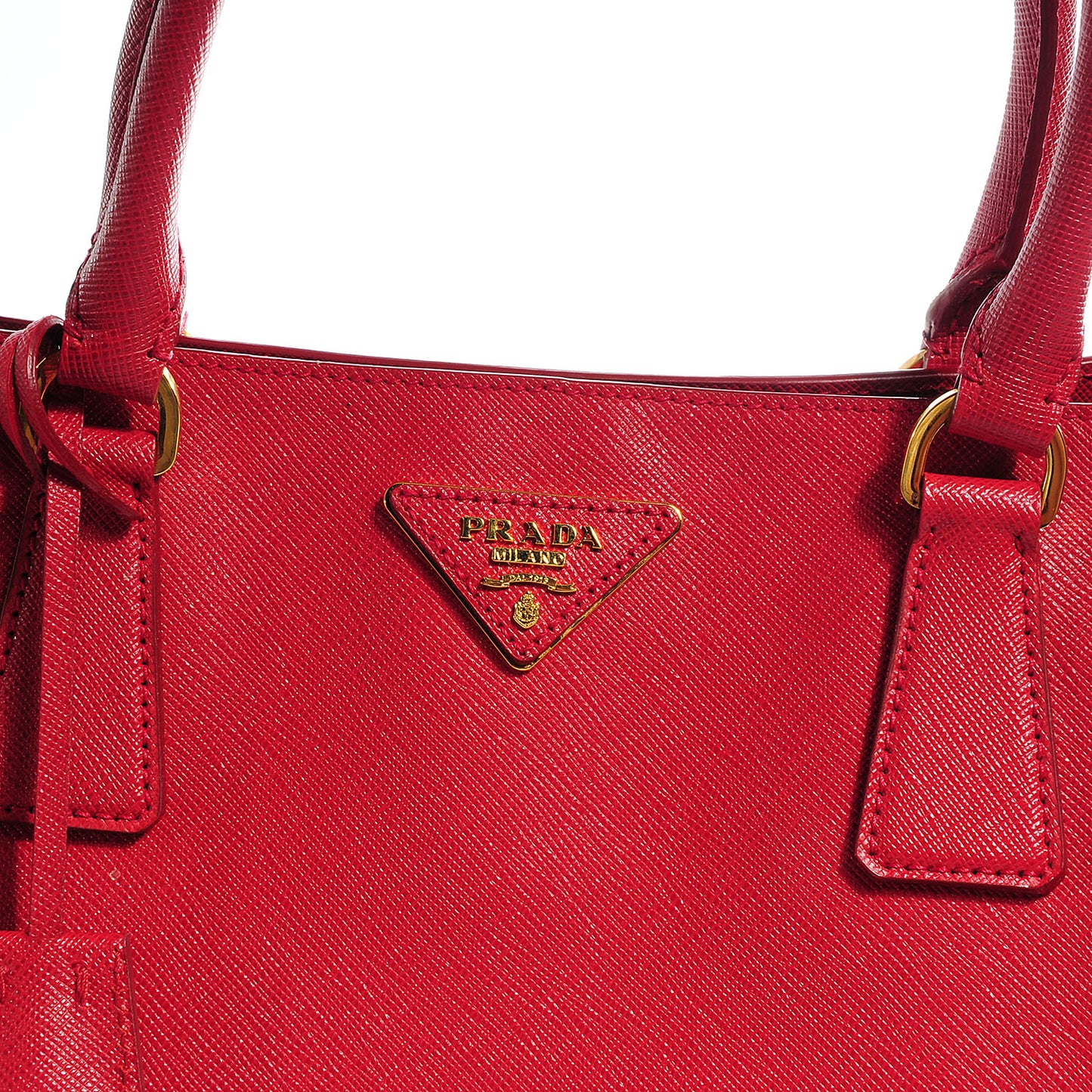 Saffiano Lux Large Tote Fuoco