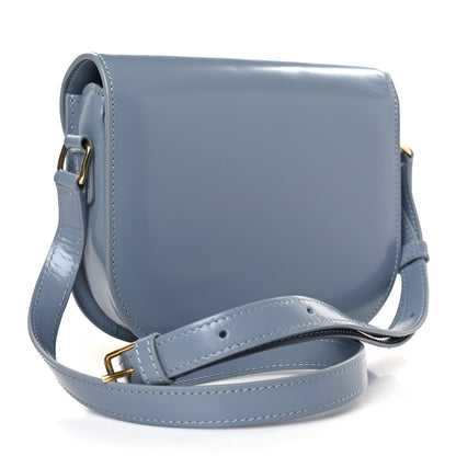 Celine Shiny Calfskin Teen Besace Blue Grey 3 of 9