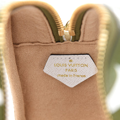 Louis Vuitton Monogram Giant Beach Pouch Kaki 5 of 7