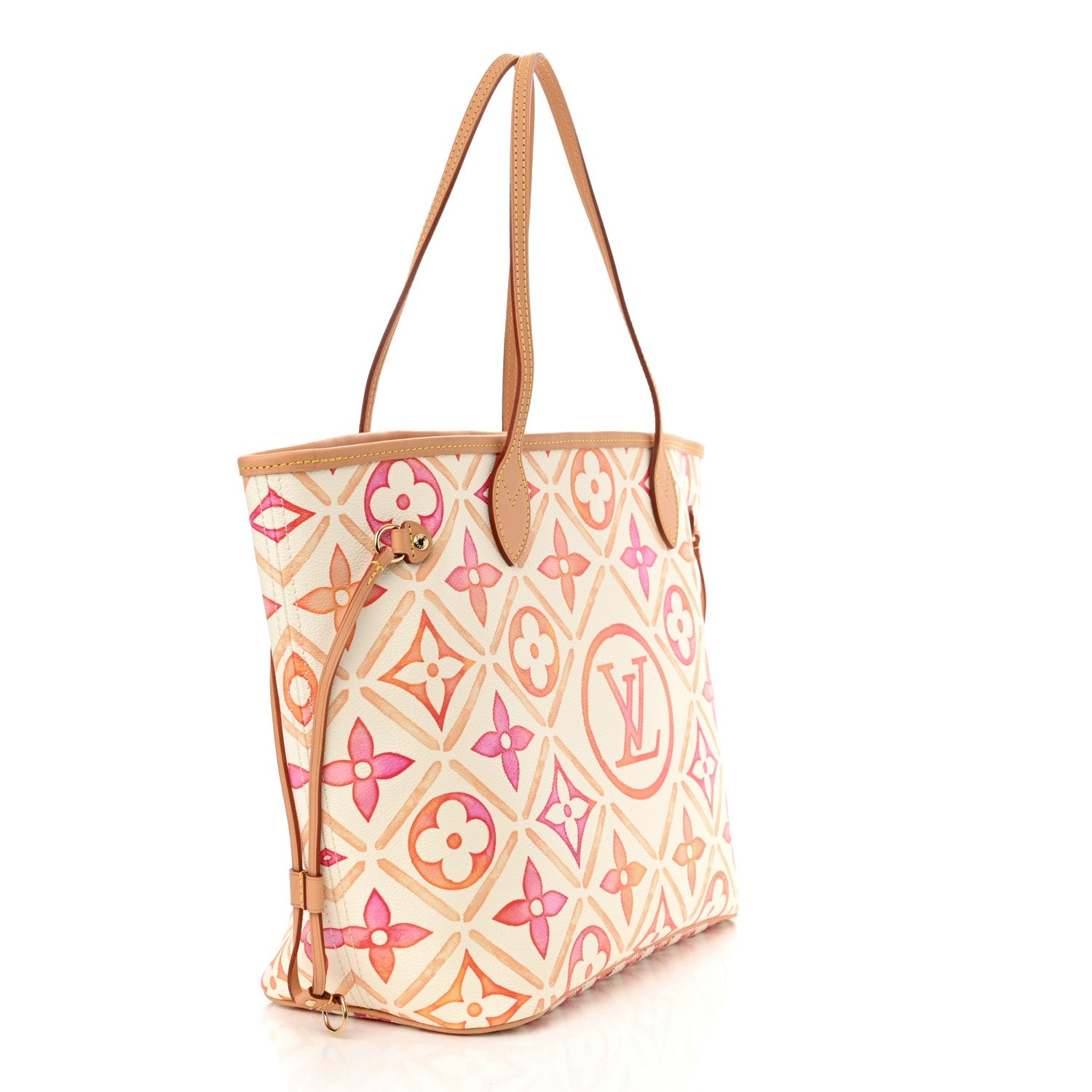 Louis Vuitton Monogram Giant By The Pool 2.0 Neverfull MM Coral 4 of 10