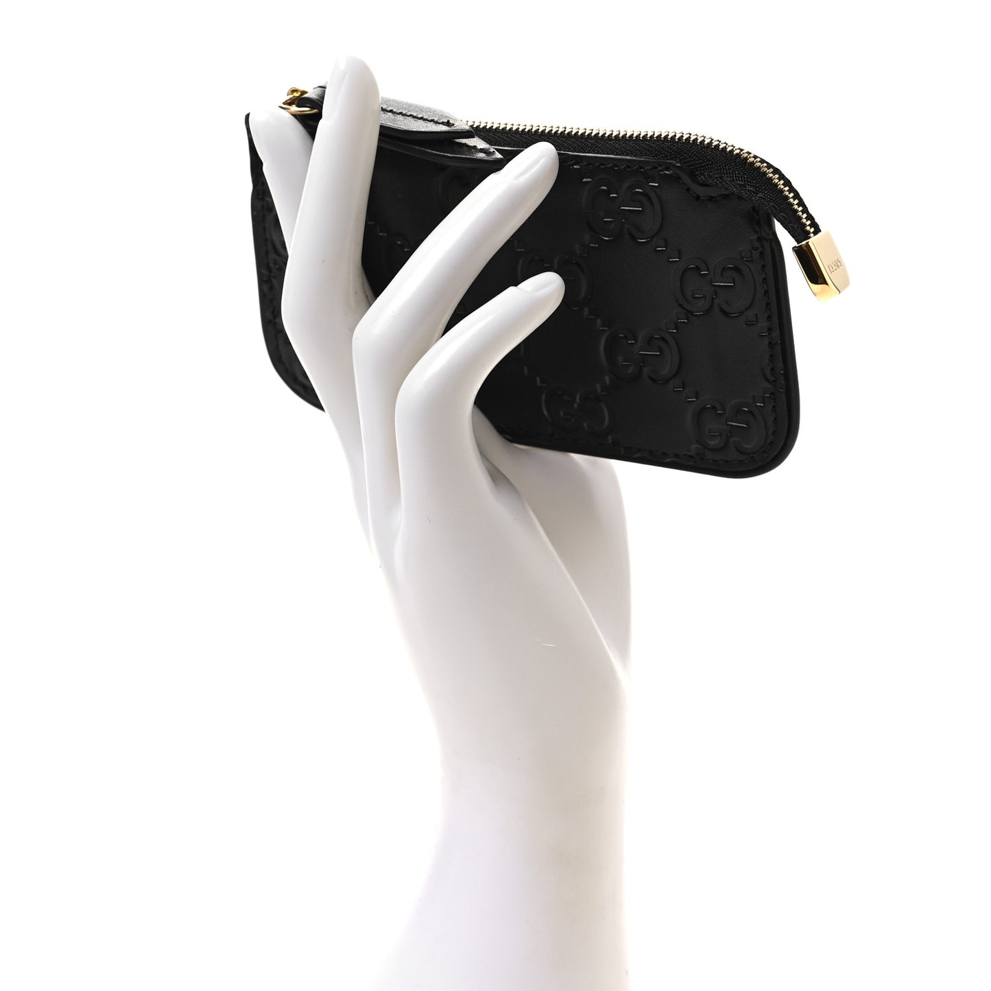 Guccissima Key Case Black