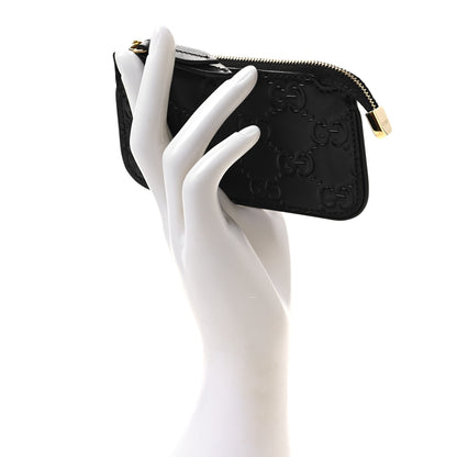 Gucci Guccissima Key Case Black 2 of 6