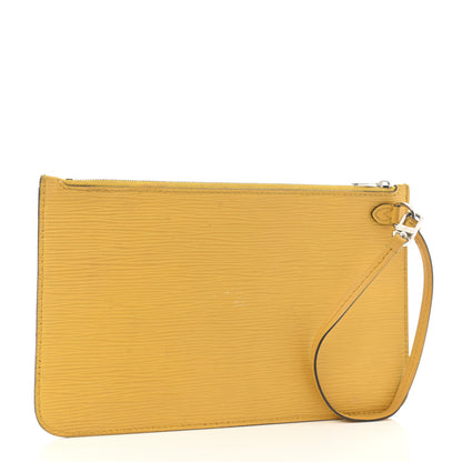 Louis Vuitton Epi Neverfull Pochette MM GM Mimosa 3 of 14