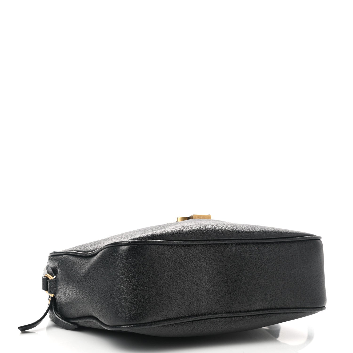 Saint Laurent Grained Lambskin Monogram Lou Camera Bag Black 4 of 11