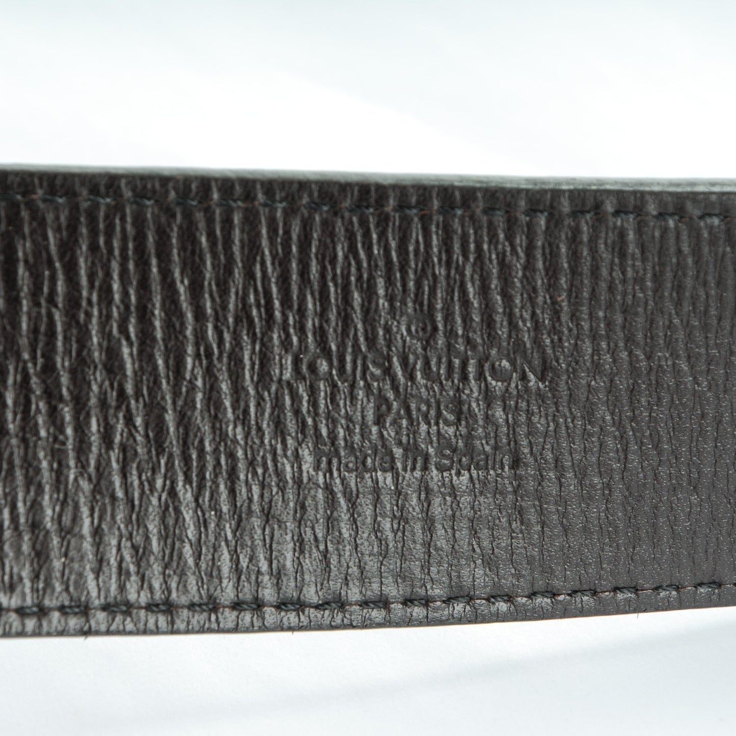 Utah LV Initiales 40mm Belt 85 34 Coffee