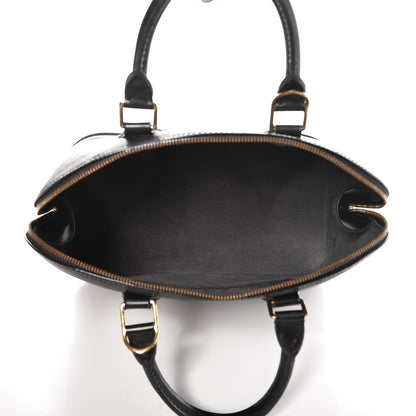 Louis Vuitton Epi Alma PM Black 5 of 9