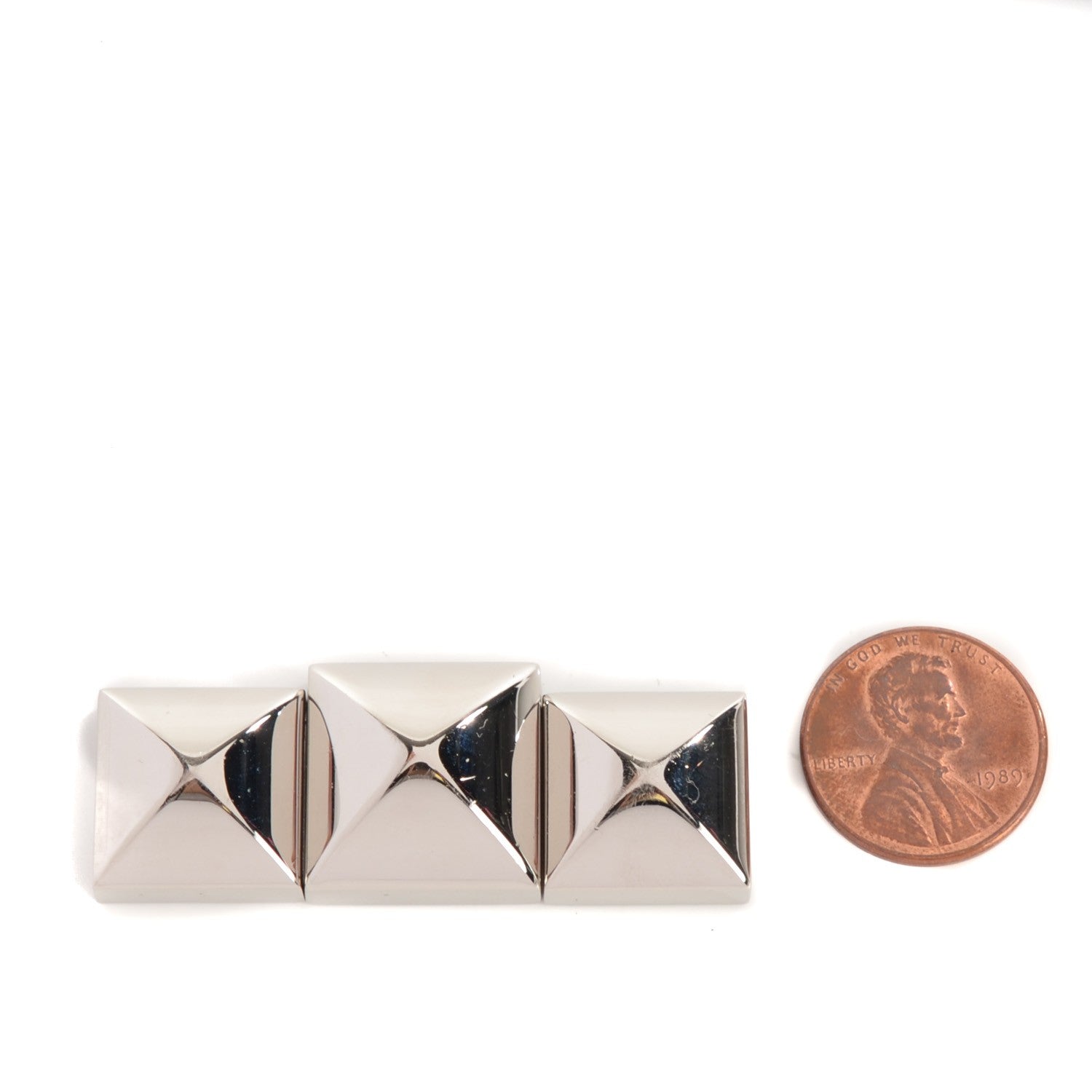 Hermes Palladium Medor Scarf Rings 2 of 4