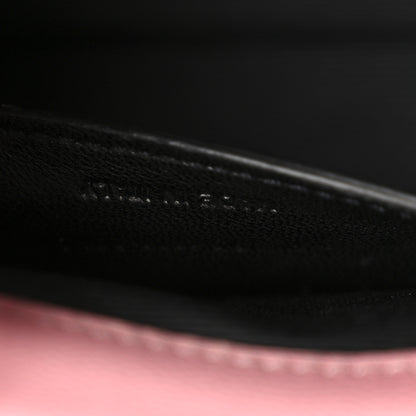 Saint Laurent Grain De Poudre Small Monogram Kate Satchel Dark Rose 8 of 11