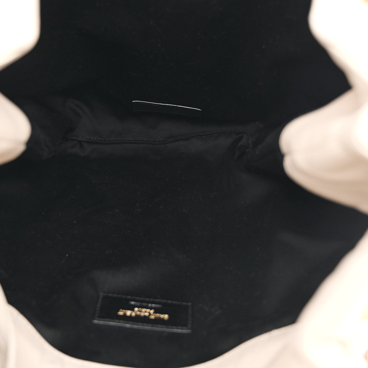 Saint Laurent Lambskin Matelasse Monogram Medium Jamie 4.3 Pochon Crema Soft 6 of 11