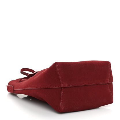 Mansur Gavriel Suede Mini Bucket Bag Rococo 4 of 8