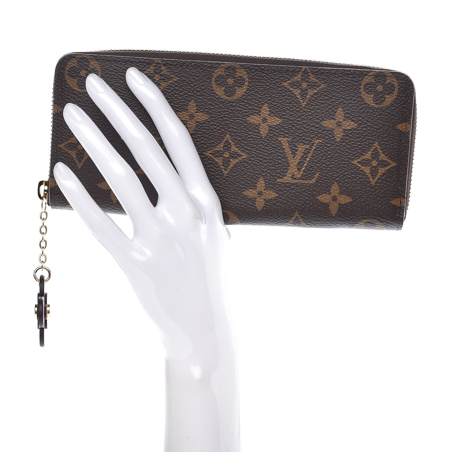 Louis Vuitton Monogram Blooming Flowers Clemence Wallet 2 of 10
