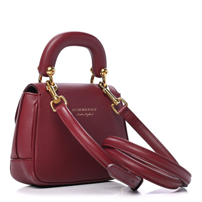 Burberry Trench Calfskin Mini DK88 Top Handle Bag Antique Red 2 of 6