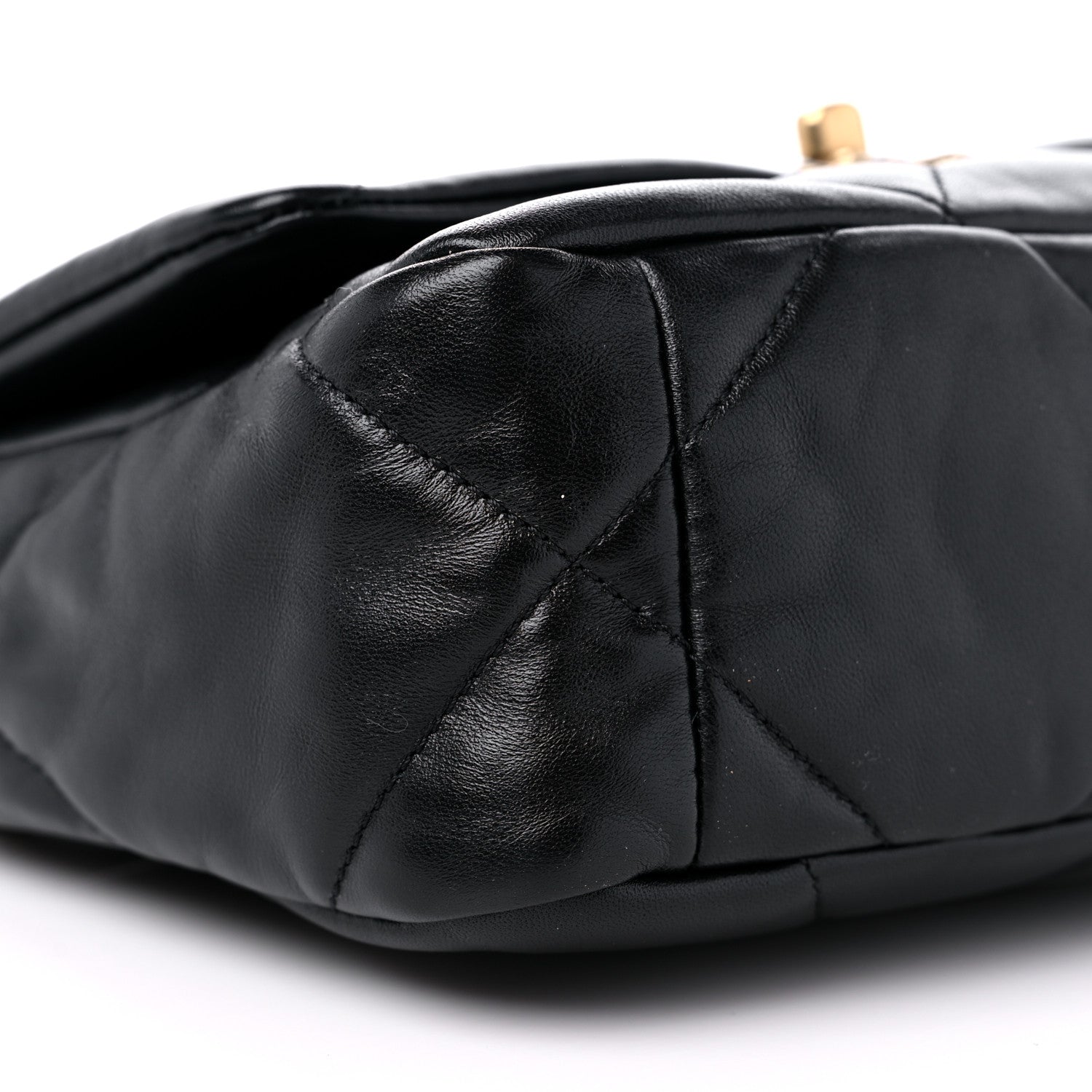 Chanel Lambskin Quilted Medium Chanel 19 Flap Black 8 of 9