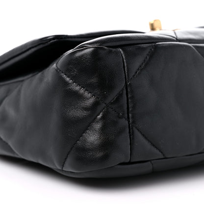 Chanel Lambskin Quilted Medium Chanel 19 Flap Black 8 of 9