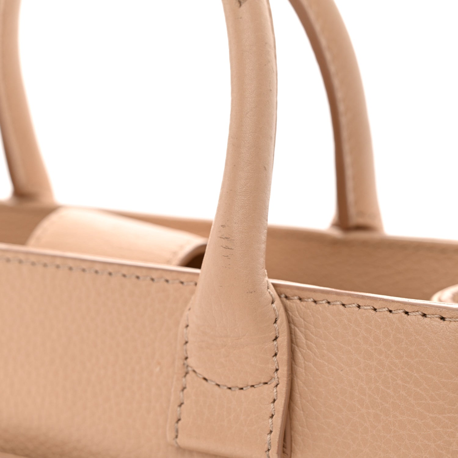 Chanel Grained Calfskin Mini Neo Executive Shopper Tote Light Beige 11 of 12
