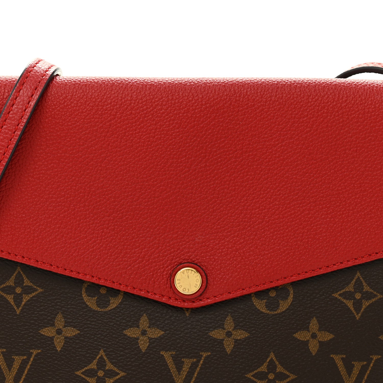 Louis Vuitton ワインレッド クラッチバッグ レッド（赤）系 Louis Vuitton(ルイヴィトン) クラッチバッグ(メンズ