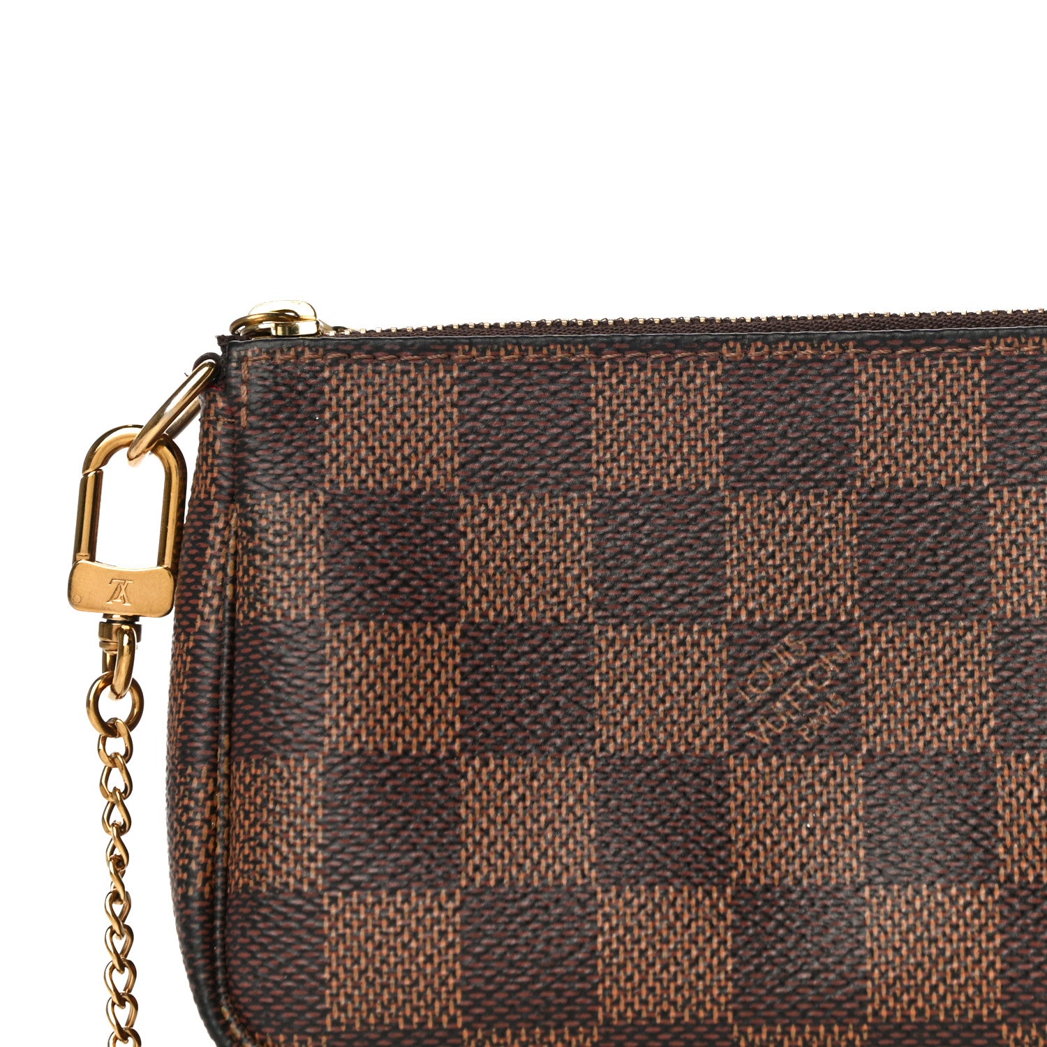 Louis Vuitton Damier Ebene Mini Pochette Accessories 8 of 11