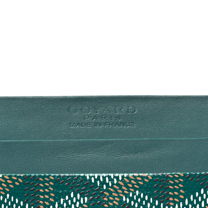 Goyard Goyardine Saint Sulpice Card Holder Green 6 of 6