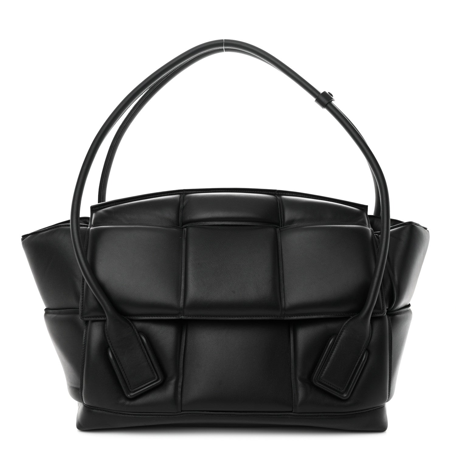 Bottega Veneta Nappa Maxi Intrecciato Padded Large Arco Black 1 of 14