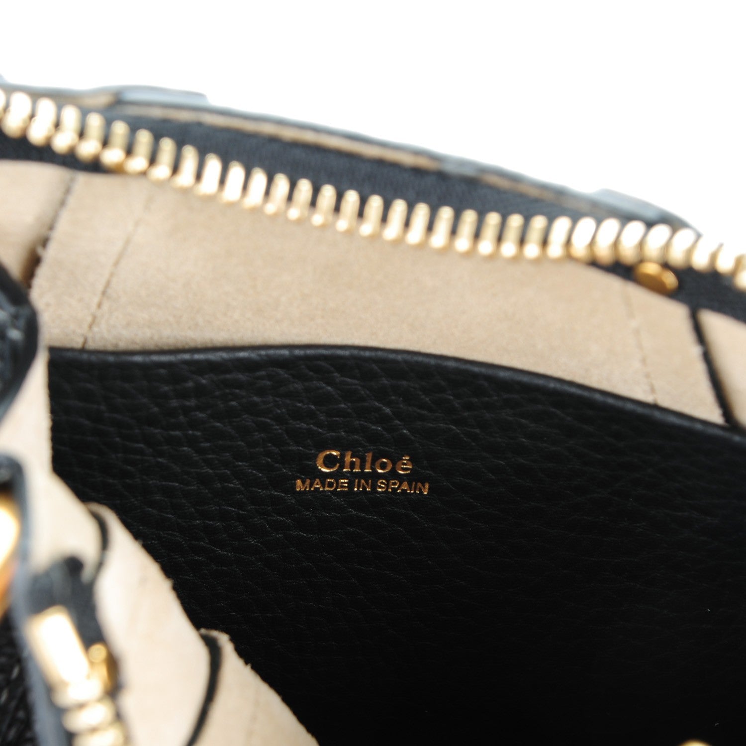 Chloe Grained Calfskin Nano Hayley Hobo Black 6 of 8