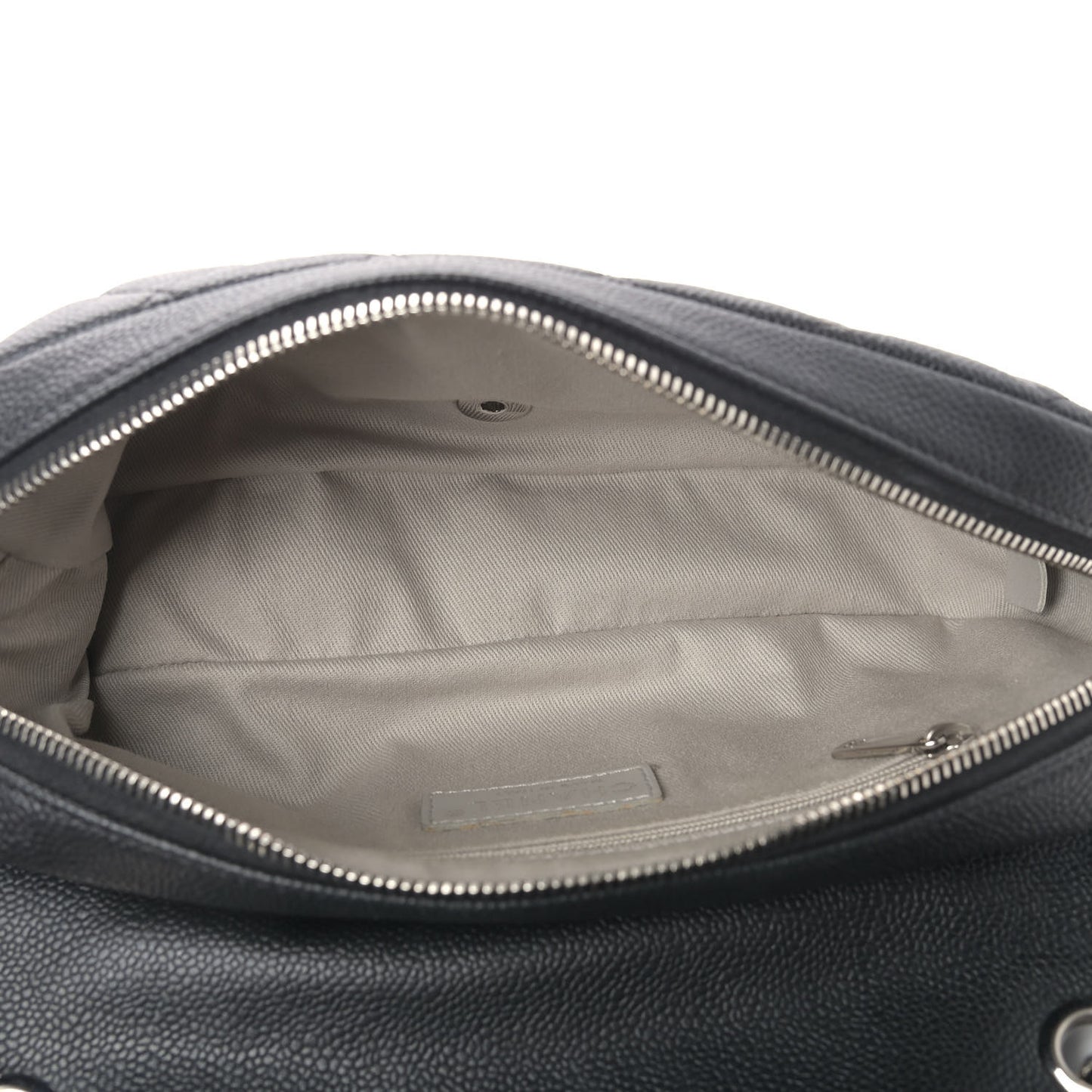 Caviar Quilted Medium Easy Flap Black