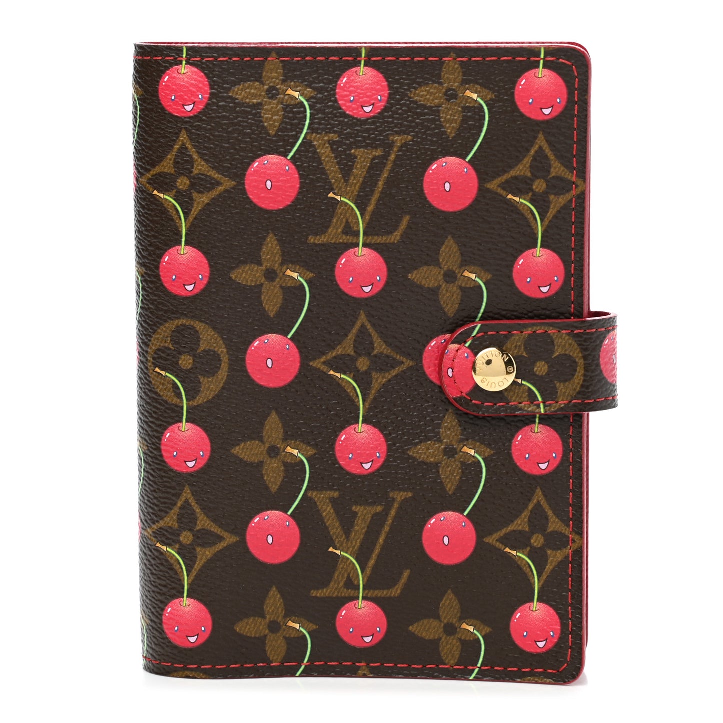 Monogram Cerises Small Ring Agenda Cover