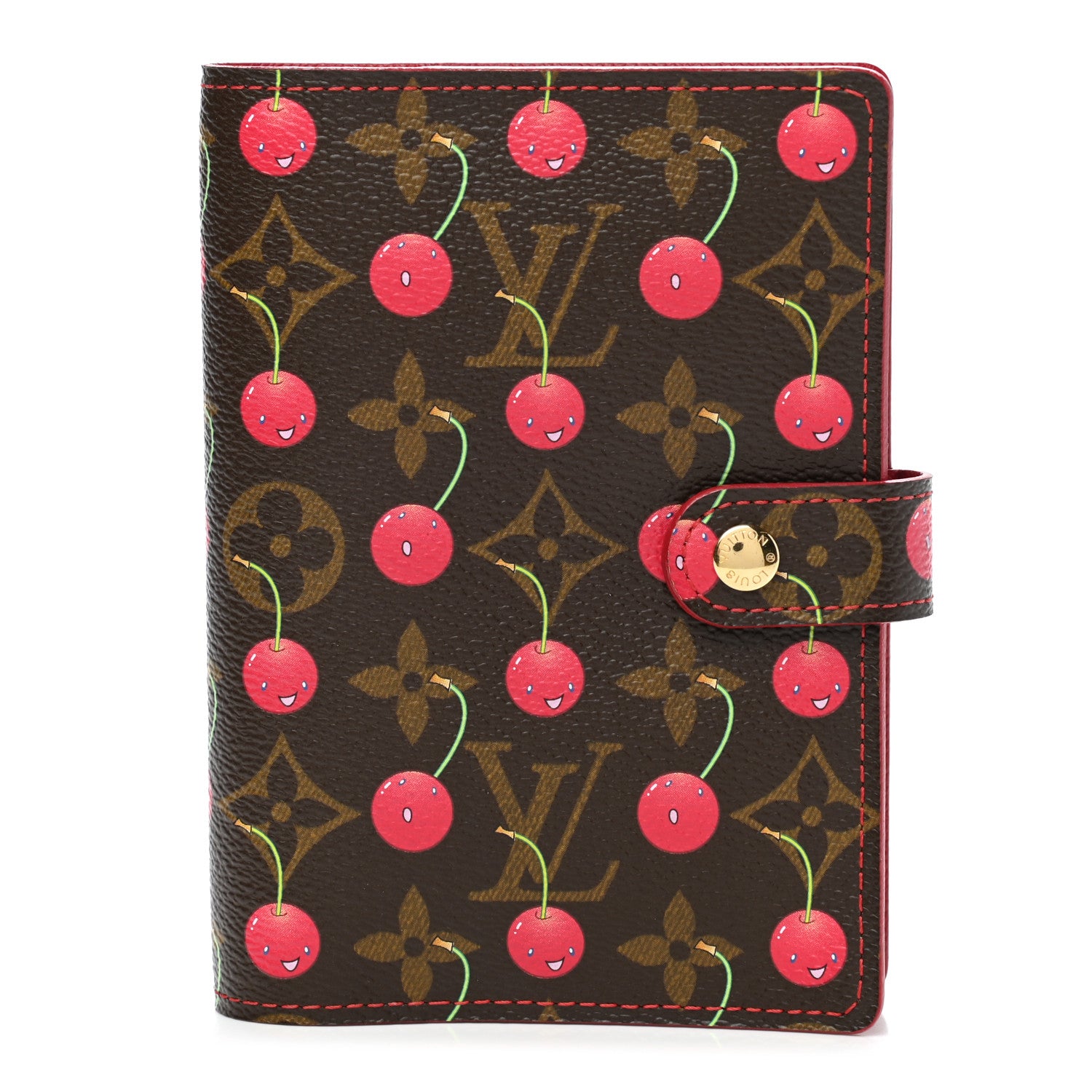 Louis Vuitton Monogram Cerises Small Ring Agenda Cover 1 of 8