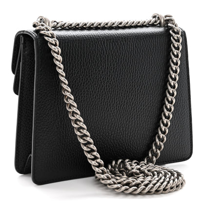 Gucci Calfskin Mini Dionysus Shoulder Bag Black 3 of 9