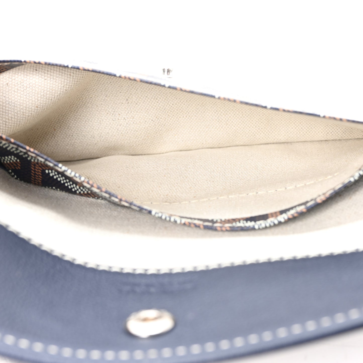Goyardine Pouch Navy