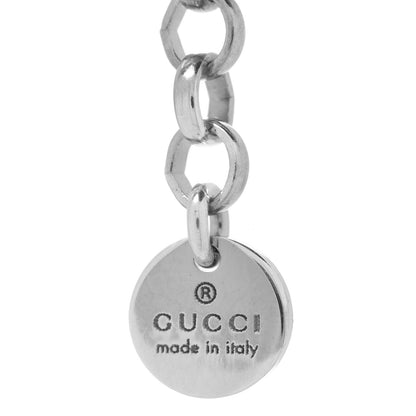Gucci Sterling Silver Enamel Ghost Real Pendant Necklace 8 of 11