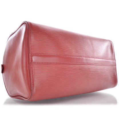 Louis Vuitton Epi Speedy 30 Red 6 of 9