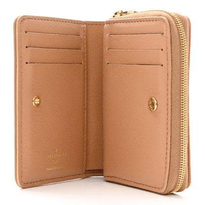 Louis Vuitton Lambskin Embossed Monogram Lou Coussin Wallet Camel 6 of 11