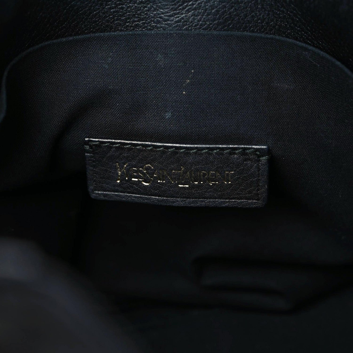 Saint Laurent Calfskin Belle de Jour Cabas Tote Black 6 of 27