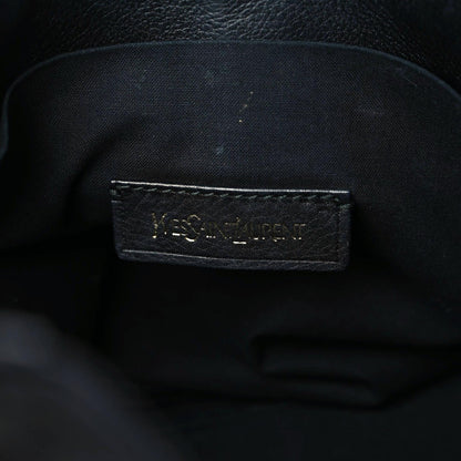 Saint Laurent Calfskin Belle de Jour Cabas Tote Black 6 of 27
