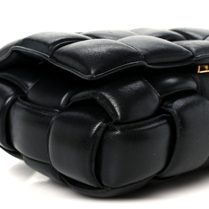 Bottega Veneta Nappa Maxi Intreccio Padded Cassette Crossbody Bag Black 11 of 12