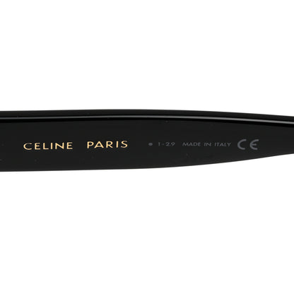 Celine Acetate Aviator Sunglasses CL 40001 Black Havana 6 of 7