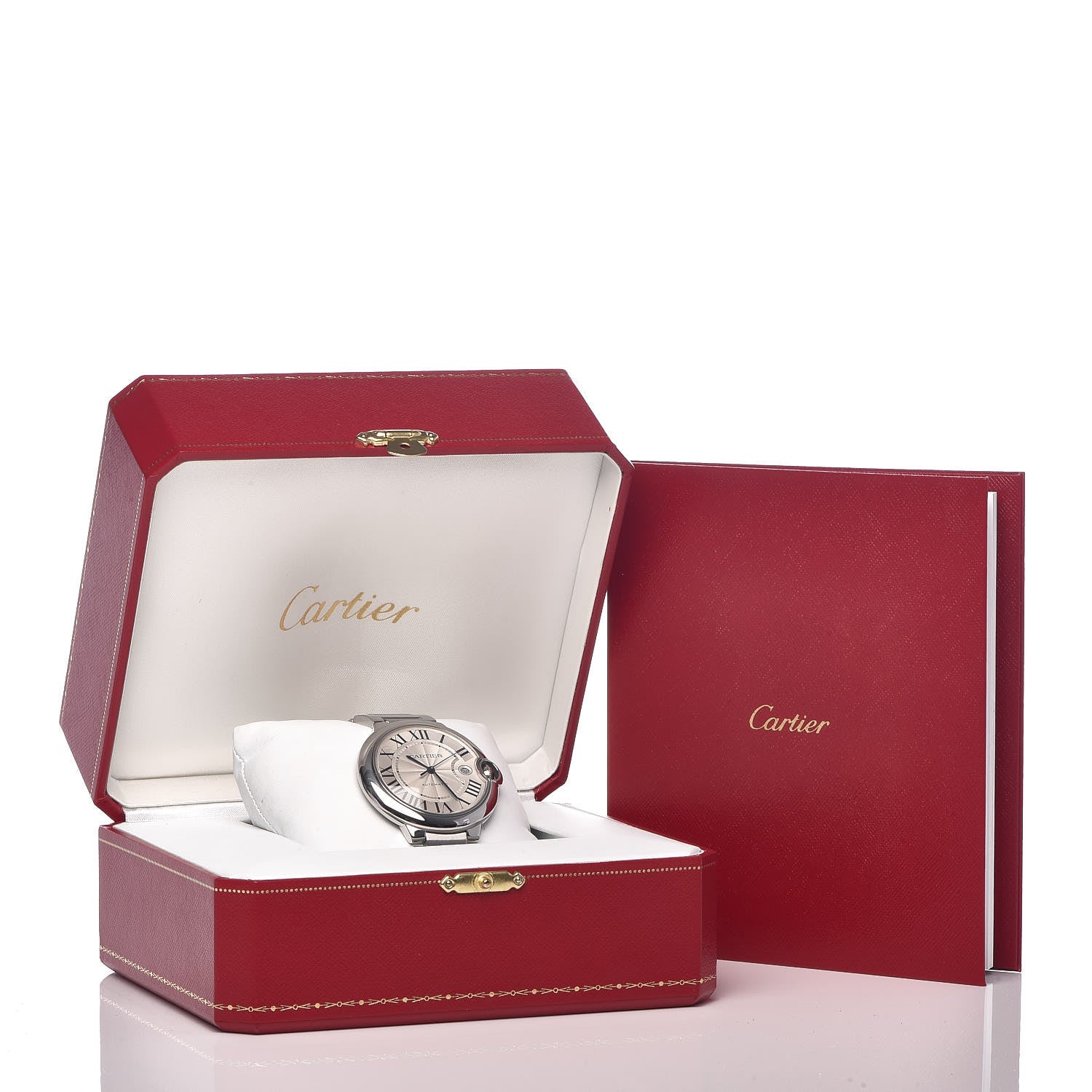 Cartier Stainless Steel 42mm Ballon Bleu De Automatic Watch 6 of 6
