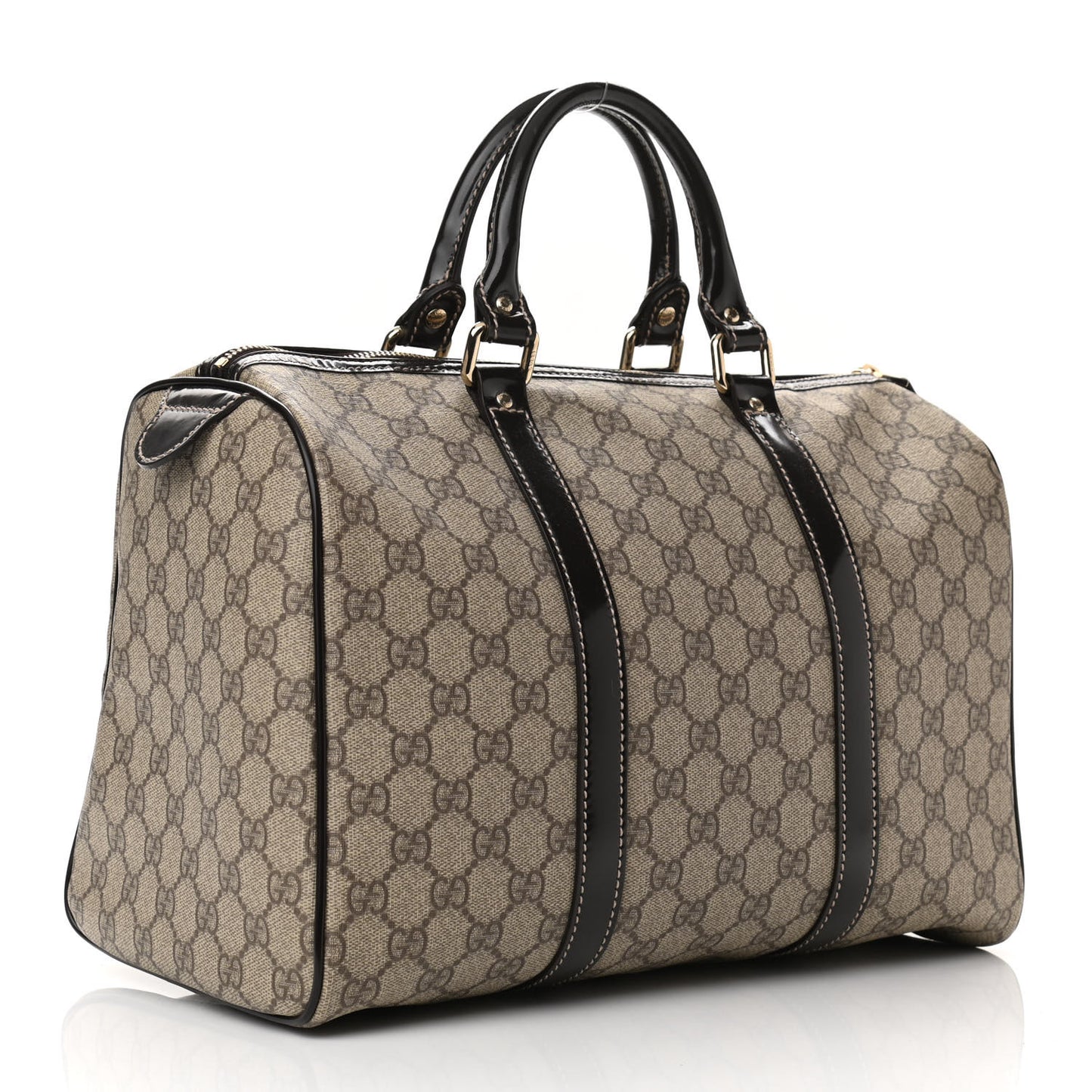 GG Plus Monogram Medium Joy Boston Dark Brown