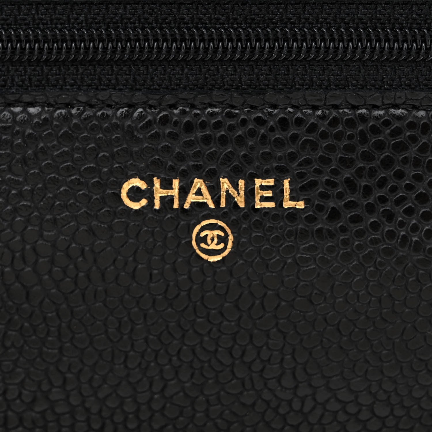 Chanel Caviar Quilted Wallet on Chain WOC Black 6 of 12