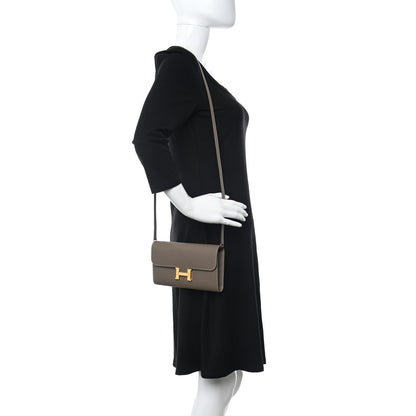 Hermes Epsom Constance Long To Go Wallet Etoupe 2 of 9
