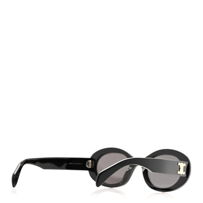 Celine Acetate Triomphe 01 Sunglasses CL 40194U Black 3 of 8