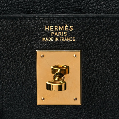 Hermes Taurillon Clemence Kelly Retourne 35 Black 5 of 11