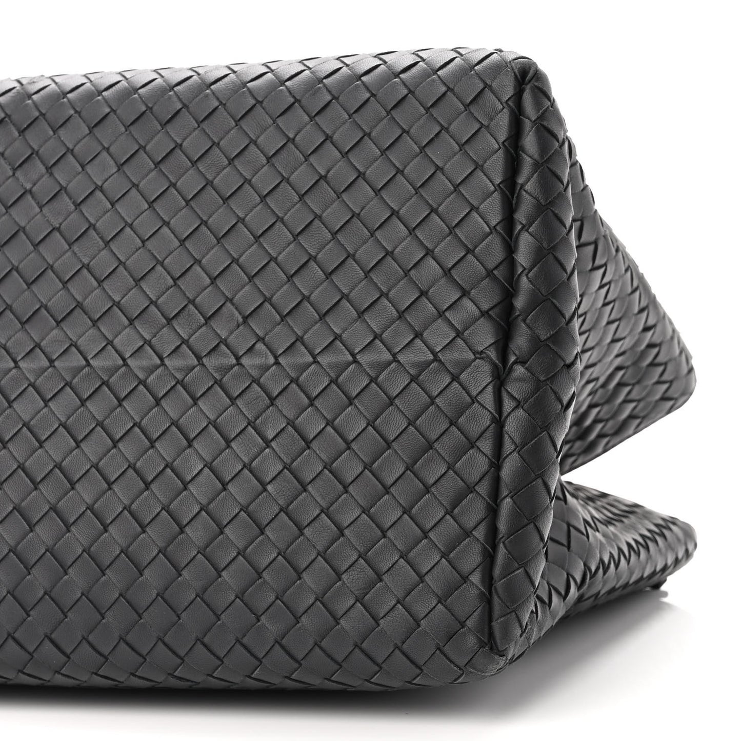 Nappa Intrecciato Tote Black