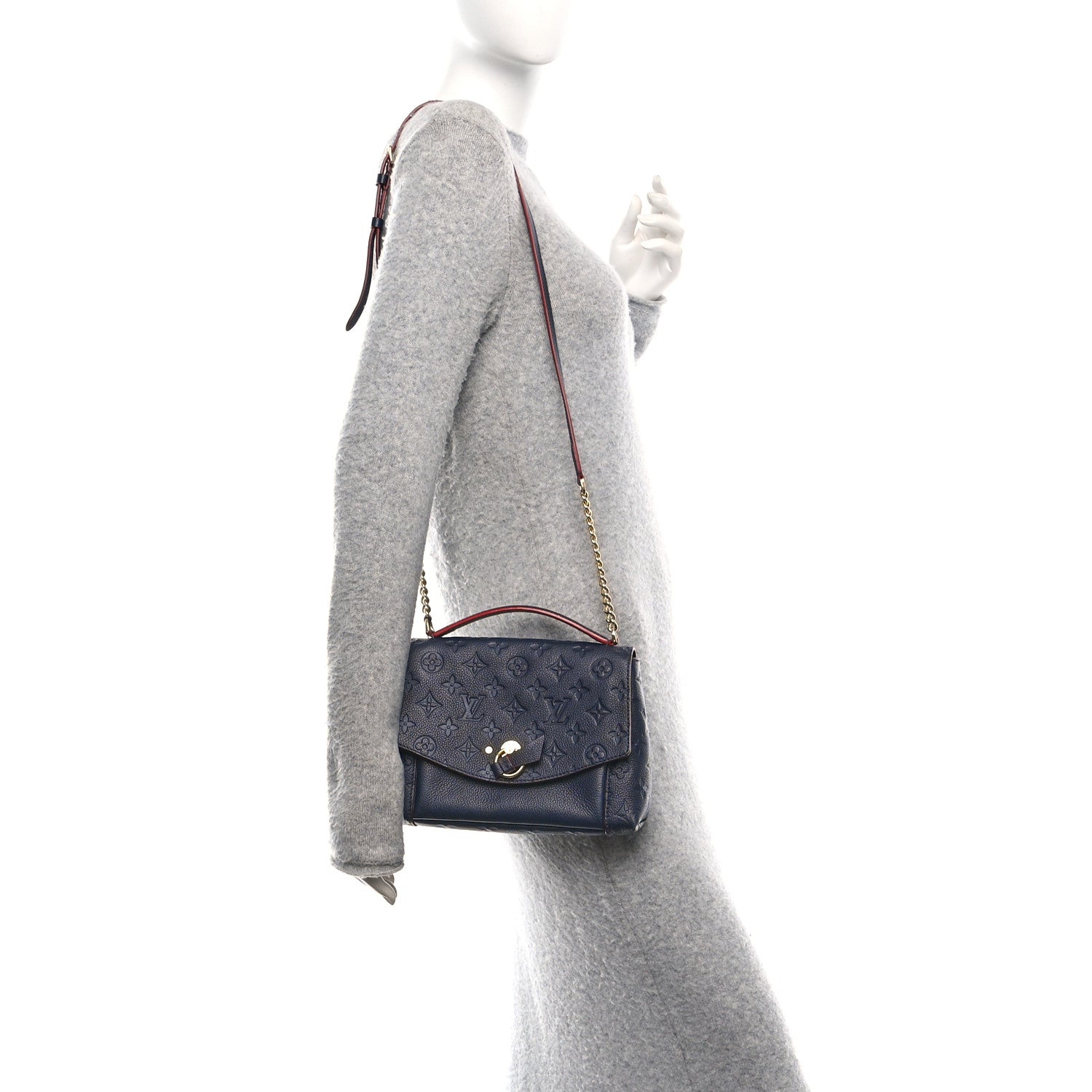 Louis Vuitton Empreinte Blanche BB Marine Rouge 2 of 9