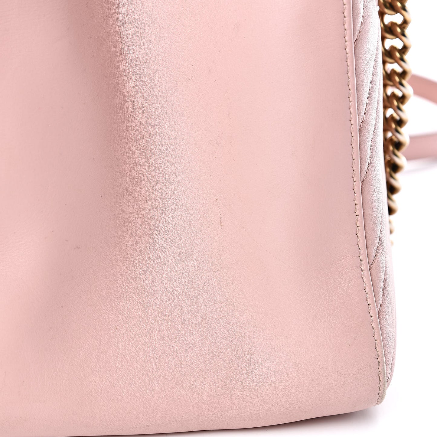 Calfskin Matelasse Medium GG Marmont Shoulder Tote Bag Perfect Pink