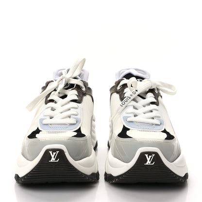 Louis Vuitton Monogram Calfskin Run 55 Sneakers 38 White 2 of 10