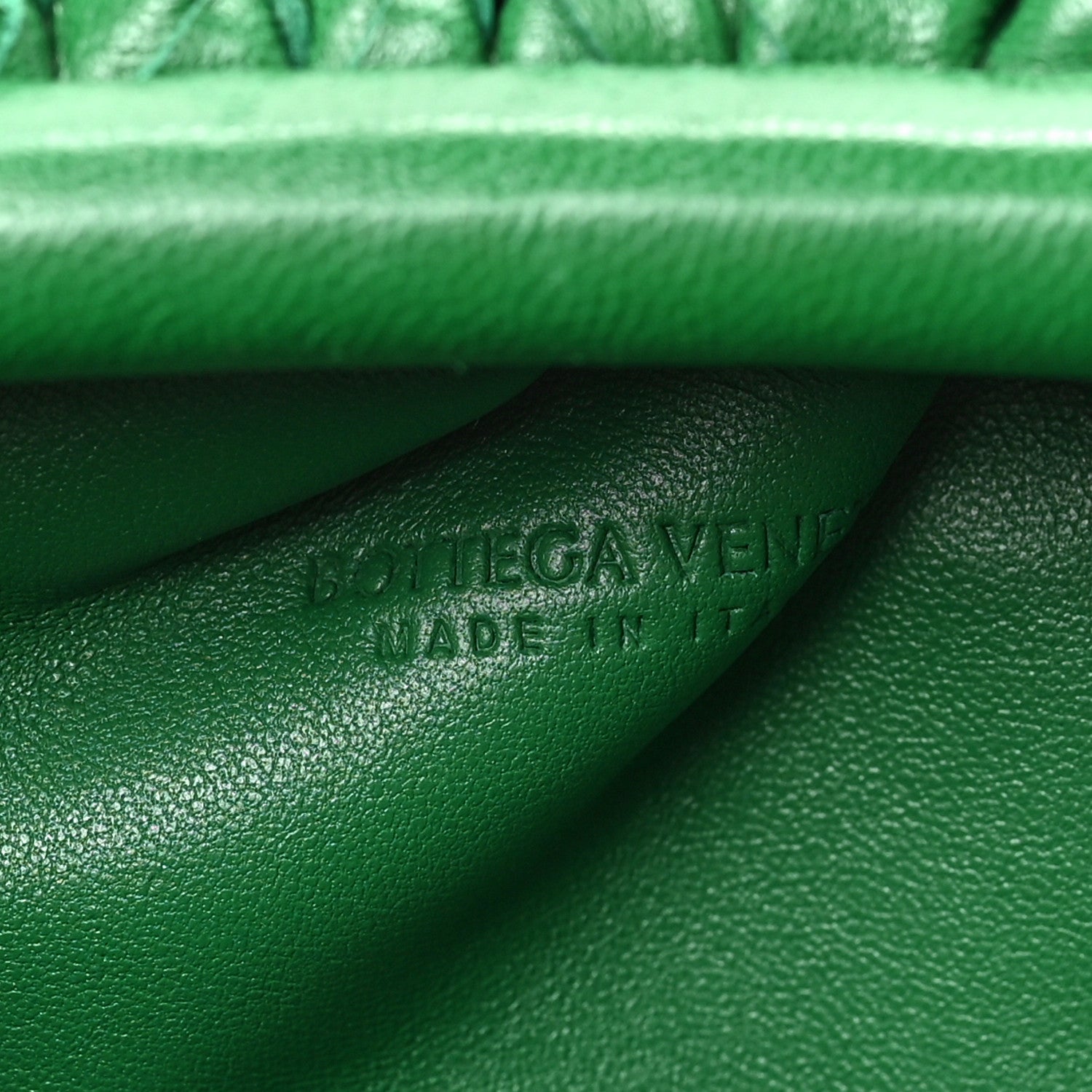 Bottega Veneta Nappa Intrecciato The Mini Pouch Racing Green 6 of 8