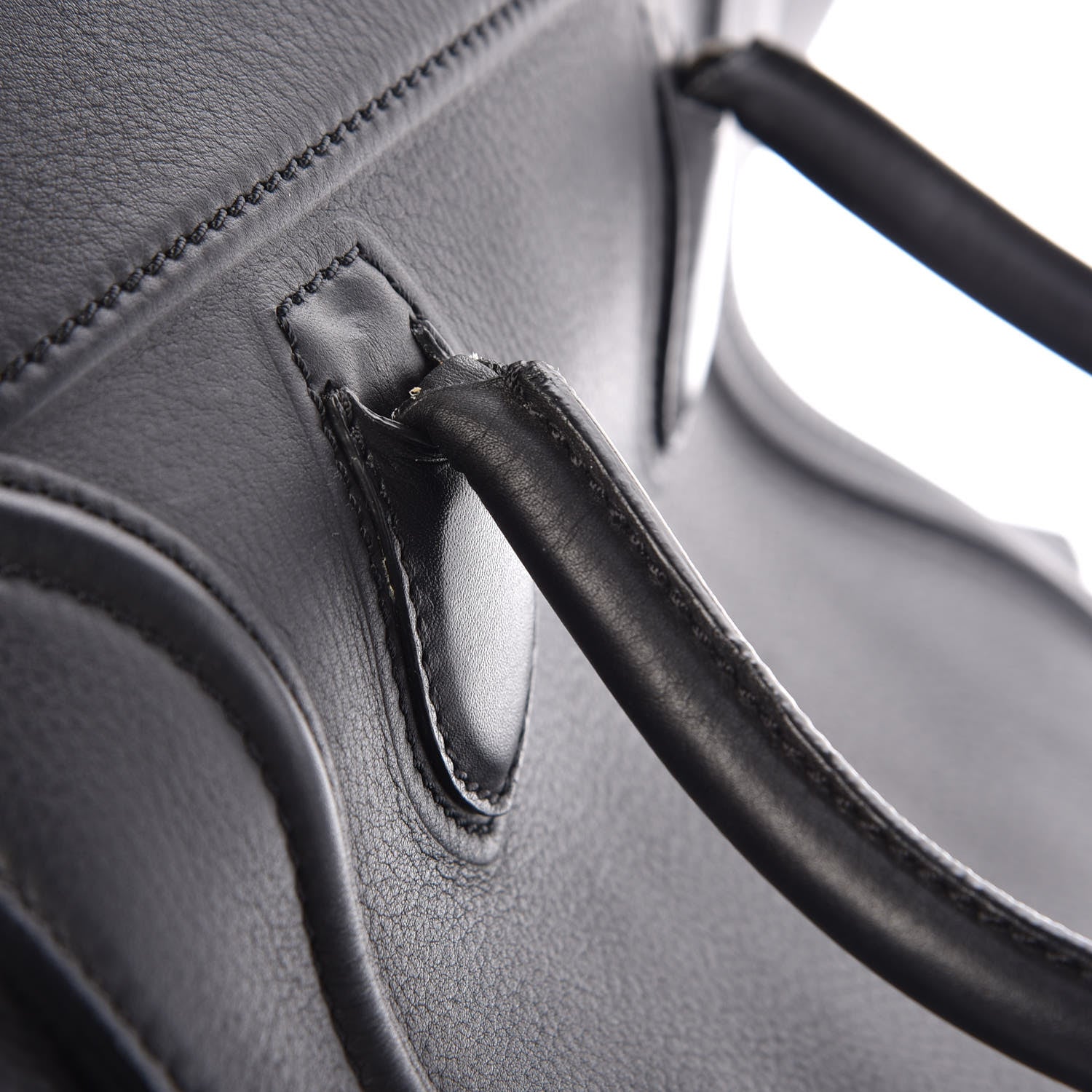 Celine Supple Calfskin Medium Phantom Luggage Black 9 of 22