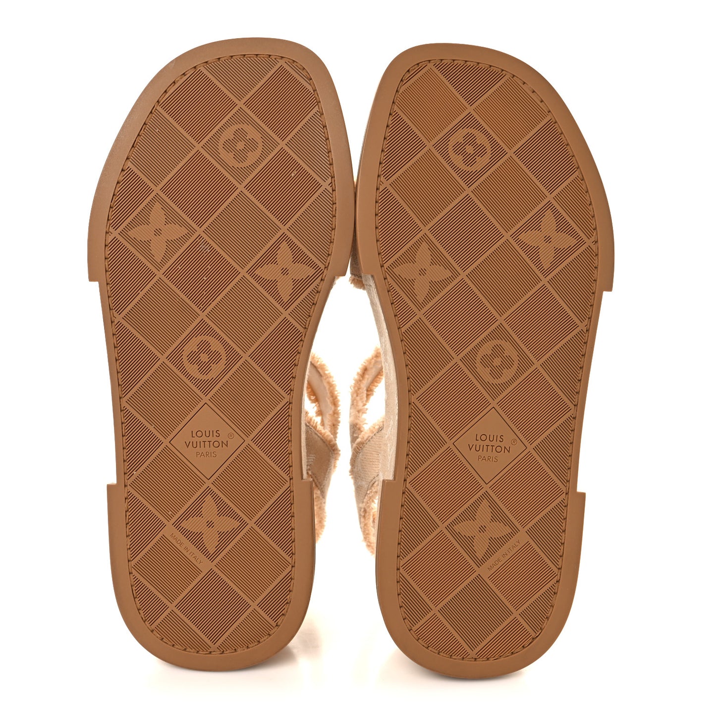 Denim Maya Flatform Sandals 37.5 Beige