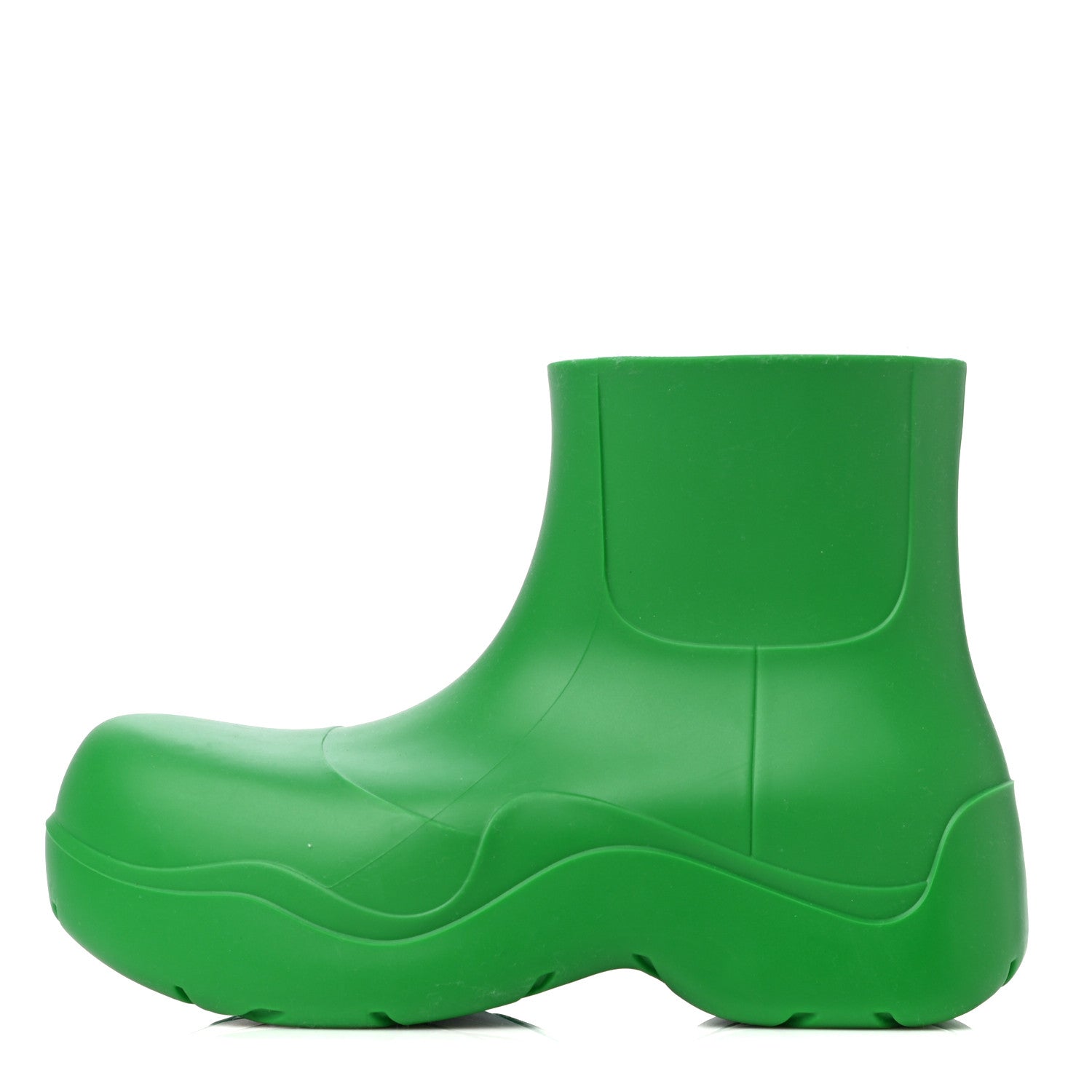 Bottega Veneta Rubber Puddle Ankle Boots 39 Grass 1 of 8